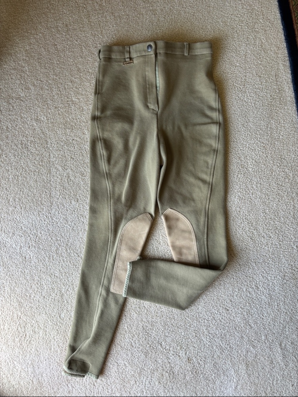 Dublin Breeches Light Olive/Khaki